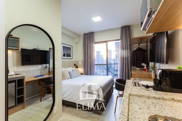 Apartamento à venda com 1 quarto, 22m² - Foto 2